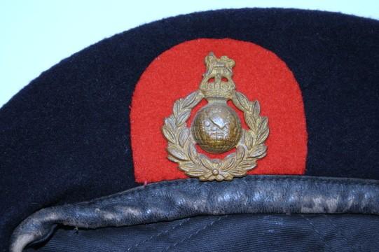 1944 Royal Marine Commando Beret and Badge