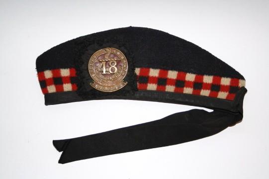 15th Battalion CEF Glangarry Cap and Badge - 1918