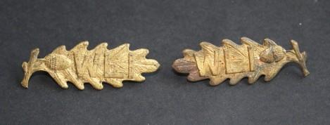 Winnipeg Light Infantry Shoulder Badge pair