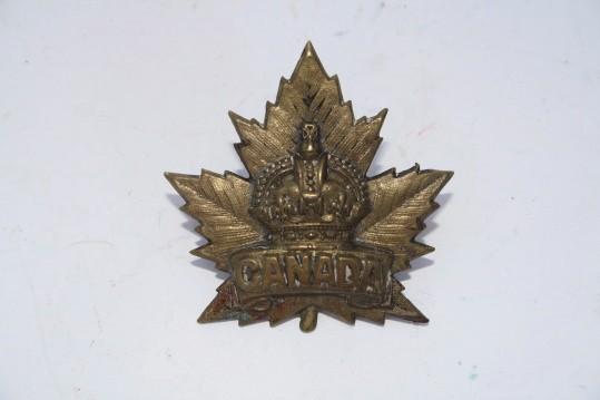 Royal Canadian Naval Air Serice 1918 Cadet Cap Badge - Rare!
