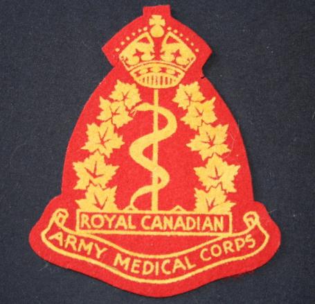 WW2 RCAMC Jacket Patch