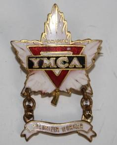 WW2 Canadian YMCA Volunteer Worker Pin