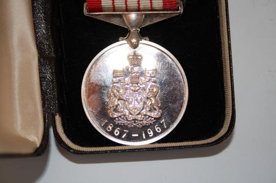 1967 Canadian Confederation Medal in Case