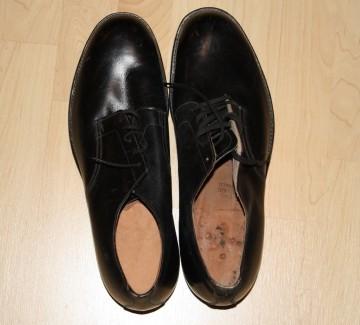 1942 Canadian Army/Airforce Black Oxfords  - Unissued