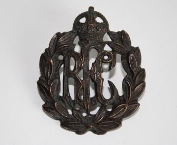 Royal Flying Corps Cap Badge - Blackened Finish