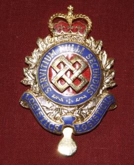 CF Logistics Branch Cap Badge