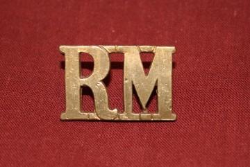 RM (Royal Marines) Shoulder Title