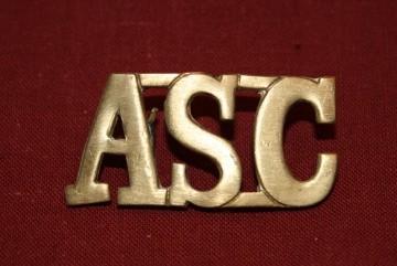 ASC (Army Service Corps) Shoulder Title