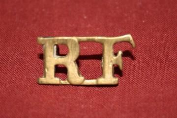 RF (Royal Fusileers) Shoulder Title