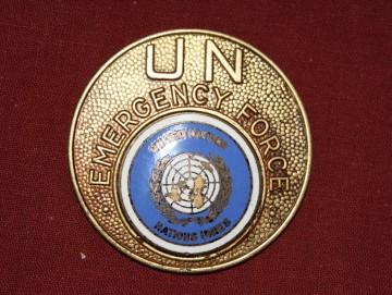 UN Emergency Force (Egypt) Badge