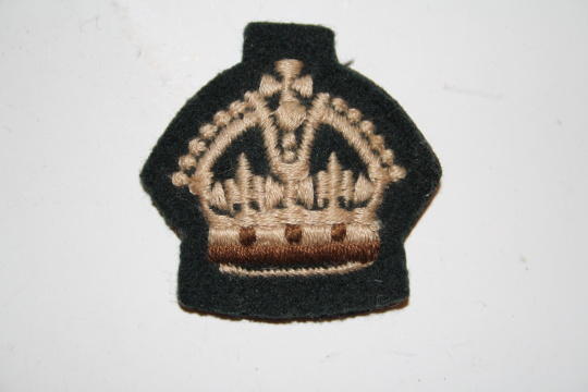  Warrant Officer Crown?  Small Size 1.5 inches