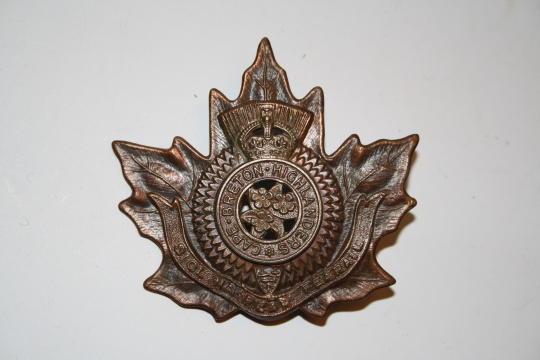 Cape Breton Highlanders of Canada Cap Badge