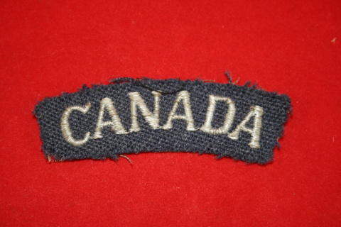 WW2 Canada RCAF Shoulder title