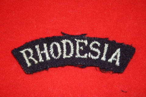 WW2 RAF RHODESIA Shoulder Title