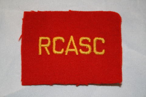 RCASC 1st Canadian Infantry Division Wool Patch