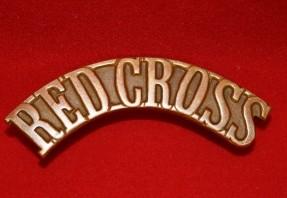 WW1 Canadian Red Cross Shoulder Title