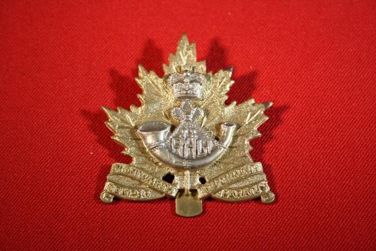 RHLI Royal Hamilton Light Infantry Cap Badge