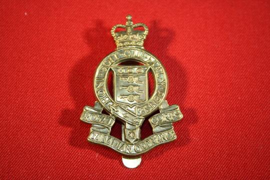 Royal Canadian Ordnance Corps Cap Badge