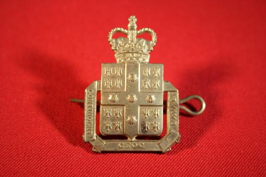 Laval University COTC Cap Badge