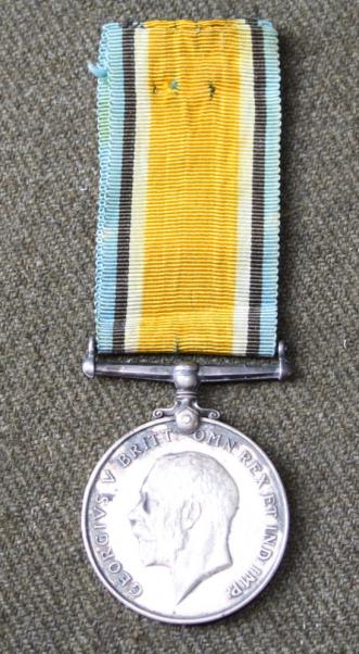 British War Medal - Pte Mc Lachlan Gordon Highlanders