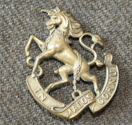 Canada Militia 9th Mississauga Horse Collar Badge - Brass