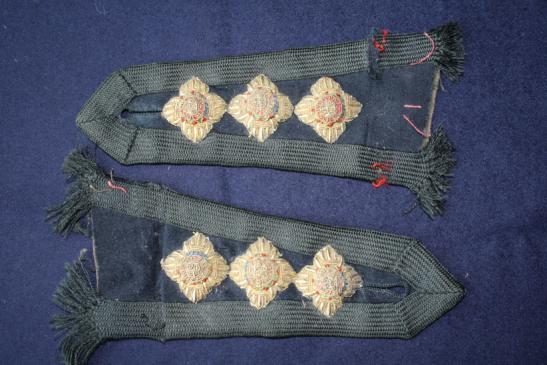 Pair of Bullion Patrol Dress Captains epaulettes - Victorian period