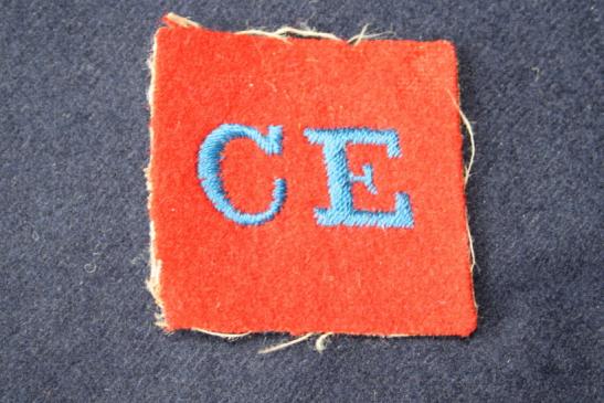 Canadian Engineers CE - Cloth title