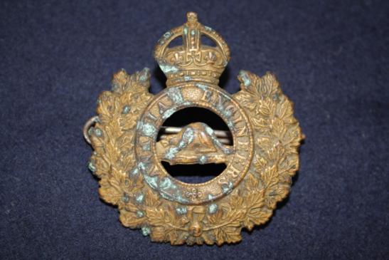 Canadian Engineers Cap Badge