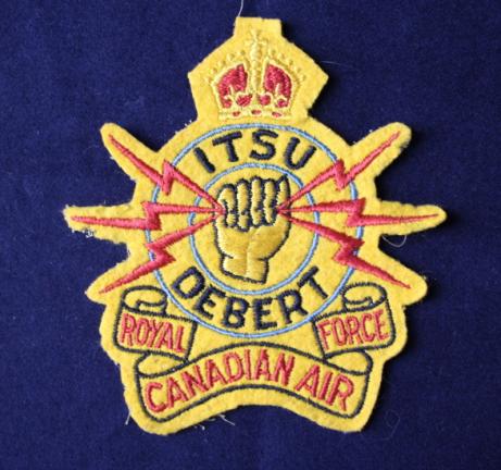 WW2 RCAF ITSU Debert Cloth Patch