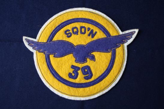 WW2 39 Squadron RAF Felt Jacket Patch