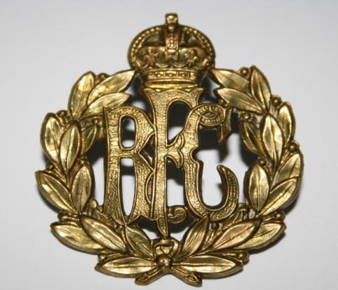 Canadian RFC Cap Badge - Roden Bros Toronto 1917 Marked