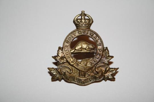 RCAPC Collar Badge - Brass