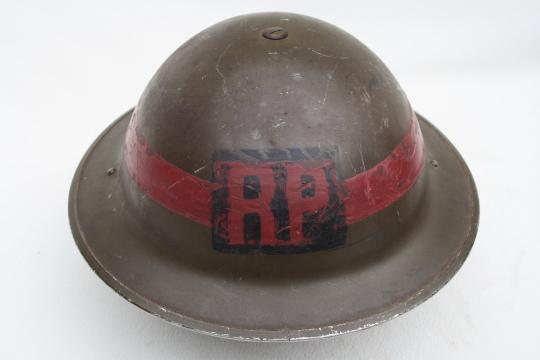 1941 Canadian Regimental Police Mk II Helmet CLC marked