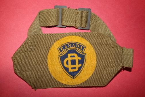 Canadian Civil Defense Armband