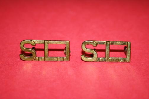 Saskatoon Light Infantry Shoulder Titles - Matched Pair