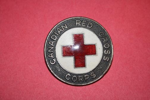 Canadian Red Cross Corps Cap Badge