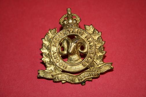 Rocky Mountain Rangers Cap Badge