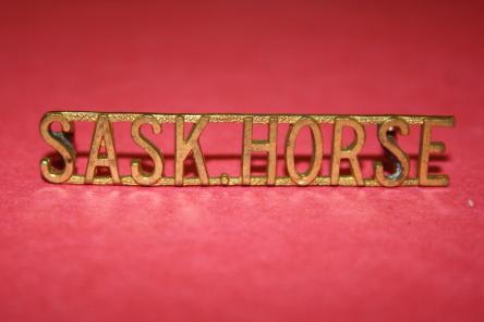 16/22nd Saskatchewan Horse Shoulder Title