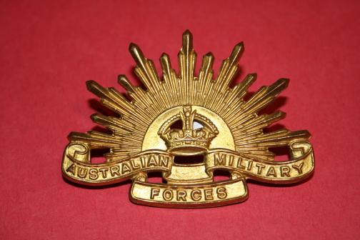 WW2 Australian Military Forces Cap Badge