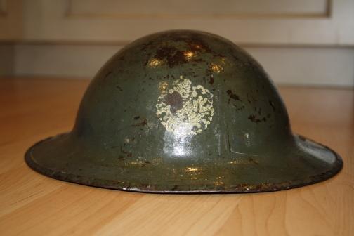 WW1 Canadian Engineers Brodie Helmet