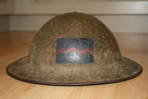 WW1 Canadian Corps Heavy Artillery Brodie Helmet