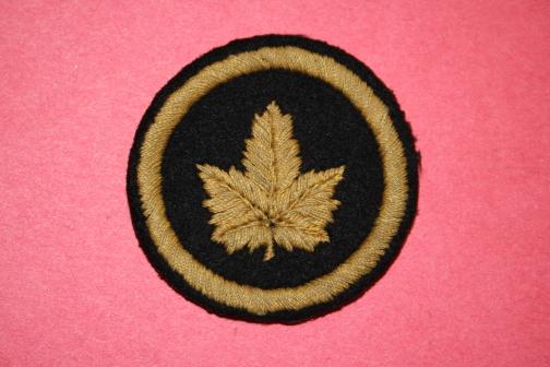 WW2 Canadian HQ London wool patch