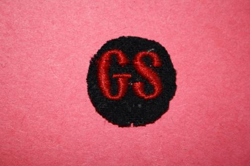 WW2 Canadian General Service GS Sleeve Badge