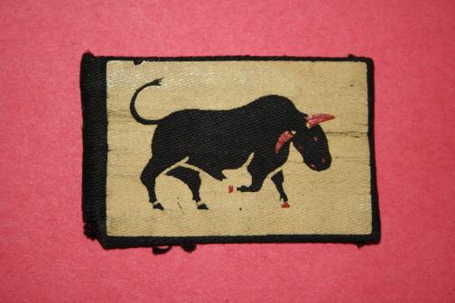 WW2  1st British Armoured Division Canvas Patch - Italy