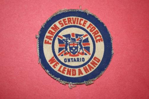 WW2 Ontario Farm Service Force 