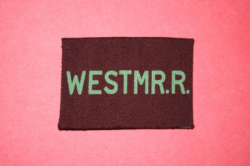 WW2 5th Division Westminster Regiment Divisional Patch - Canvas