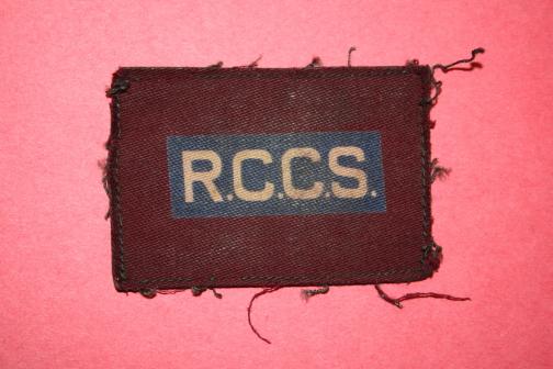 WW2 R.C.C.S. 5th Armoured Division Canvas Patch