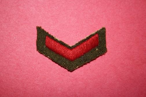 WW2 Canadian One Year of Service Chevron