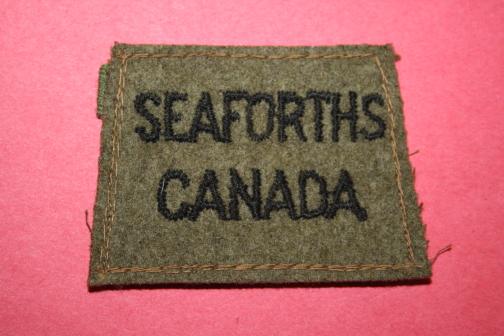 Seaforth Highlanders Slip On