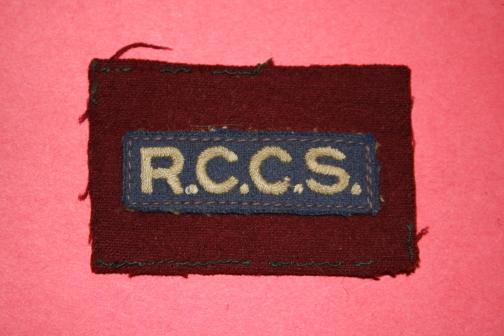 WW2 R.C.C.S. 5th Armoured Division Wool Patch